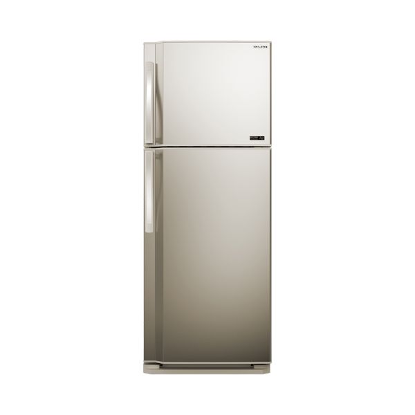Refrigerator 396 from Tornado with Hybrid Cooling, Ag+ filter, NoFrost design and high energy efficiency. ثلاجة تورنيدو 396 لتر بتبريد هجين وكفاءة عالية.