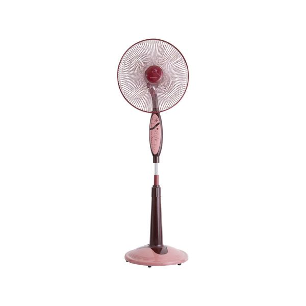 مروحة استاند تورنيدو 16 بوصة 4 ريشة رمادي أو كستنائي مع ريموت – 3 سرعات وضمان 5 سنوات. Tornado 16 inch Stand Fan with remote, 5 years warranty.