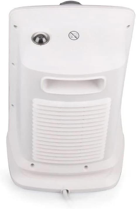 دفاية تورنيدو سيراميك 2000 وات، آمنة وفعالة لتدفئة منزلك، Ceramic Heater Tornado 2000W with thermostat, overheat protection, white.