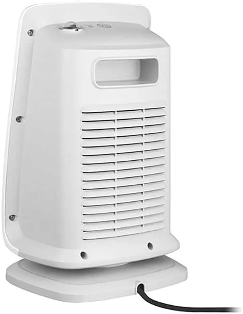دفاية تورنيدو سيراميك 2000 وات، آمنة وفعالة لتدفئة منزلك، Ceramic Heater Tornado 2000W with thermostat, overheat protection, white.