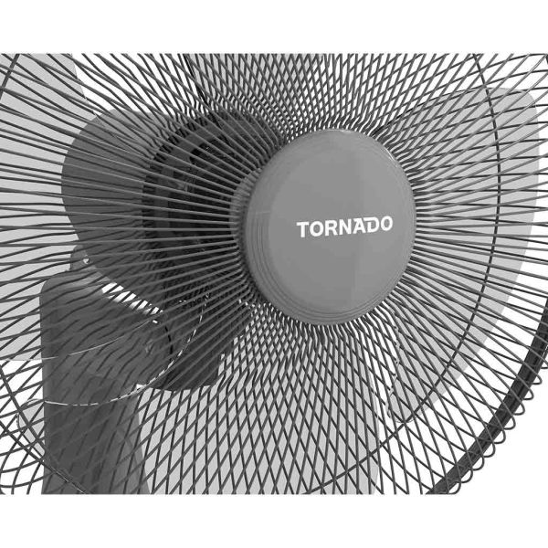 مروحة تورنيدو حائط 16 بوصة رمادي 3 سرعات بكفاءة A وضمان 5 سنوات – Tornado Wall Fan 16 Inch Grey 3 Speeds with 5 Years Warranty.