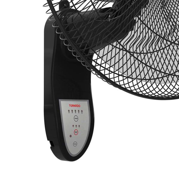 مروحة حائط تورنيدو 18 بوصة 4 ريشة مع ريموت، 3 سرعات، مؤقت 8 ساعات وضمان 5 سنوات – Cairo Drop يوفر أفضل المراوح في مصر | Tornado wall fan 18 inch.