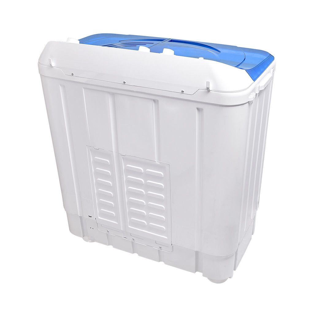 غسالة تورنيدو نصف أوتوماتيك 10 كجم، حوضان، 1200 لفة، تصميم أنيق وضمان 5 سنوات.
Tornado semi-automatic washer 10kg, dual tubs, 1200rpm, stylish & durable with 5-year warranty.