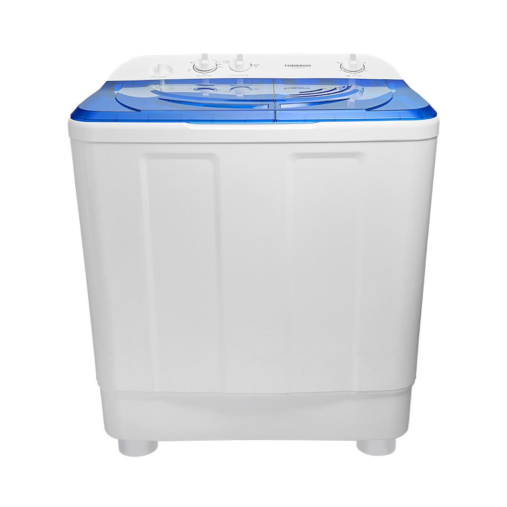غسالة تورنيدو العربي نصف أوتوماتيك 12 كجم بألوان متنوعة، حوضين للغسيل والتجفيف، 1200 RPM، تصميم متين، ضمان 5 سنوات، وتوصيل سريع.