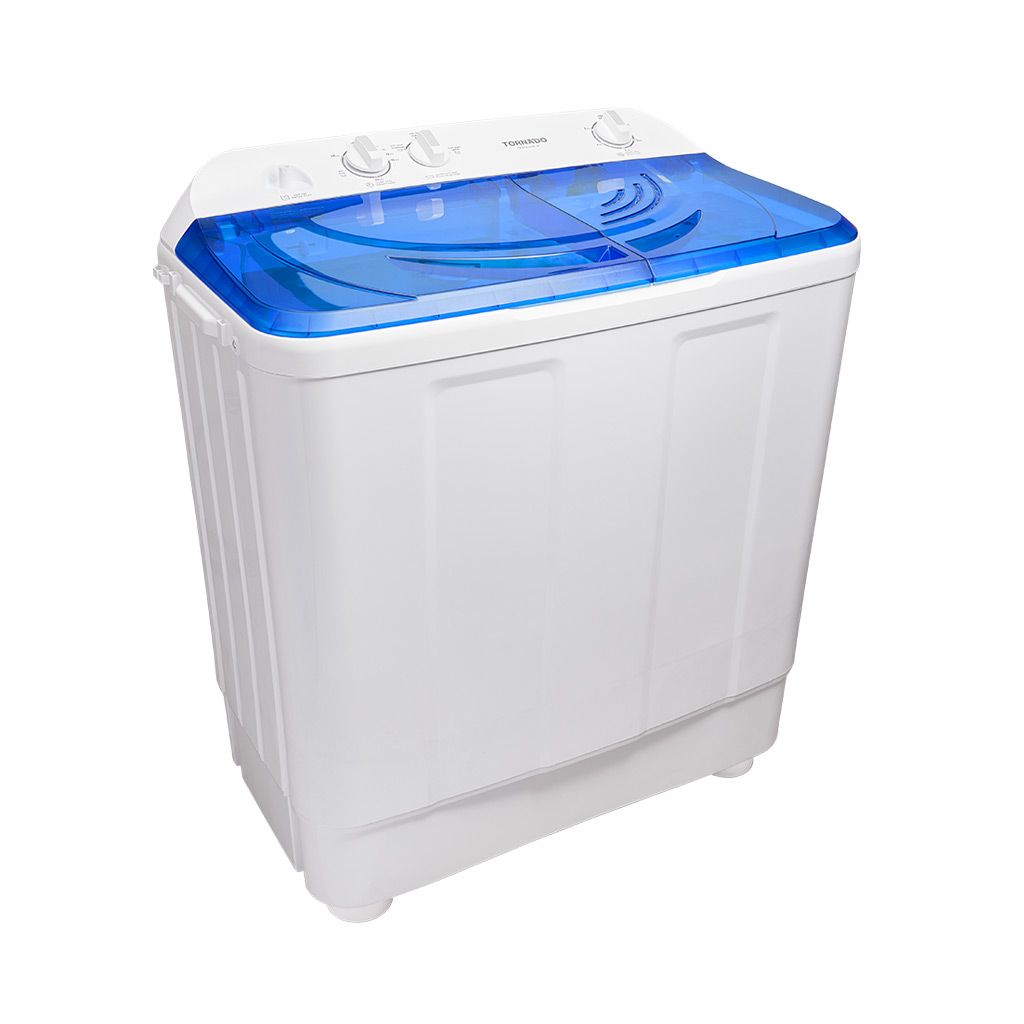 غسالة تورنيدو العربي نصف أوتوماتيك 12 كجم بألوان متنوعة، حوضين للغسيل والتجفيف، 1200 RPM، تصميم متين، ضمان 5 سنوات، وتوصيل سريع.