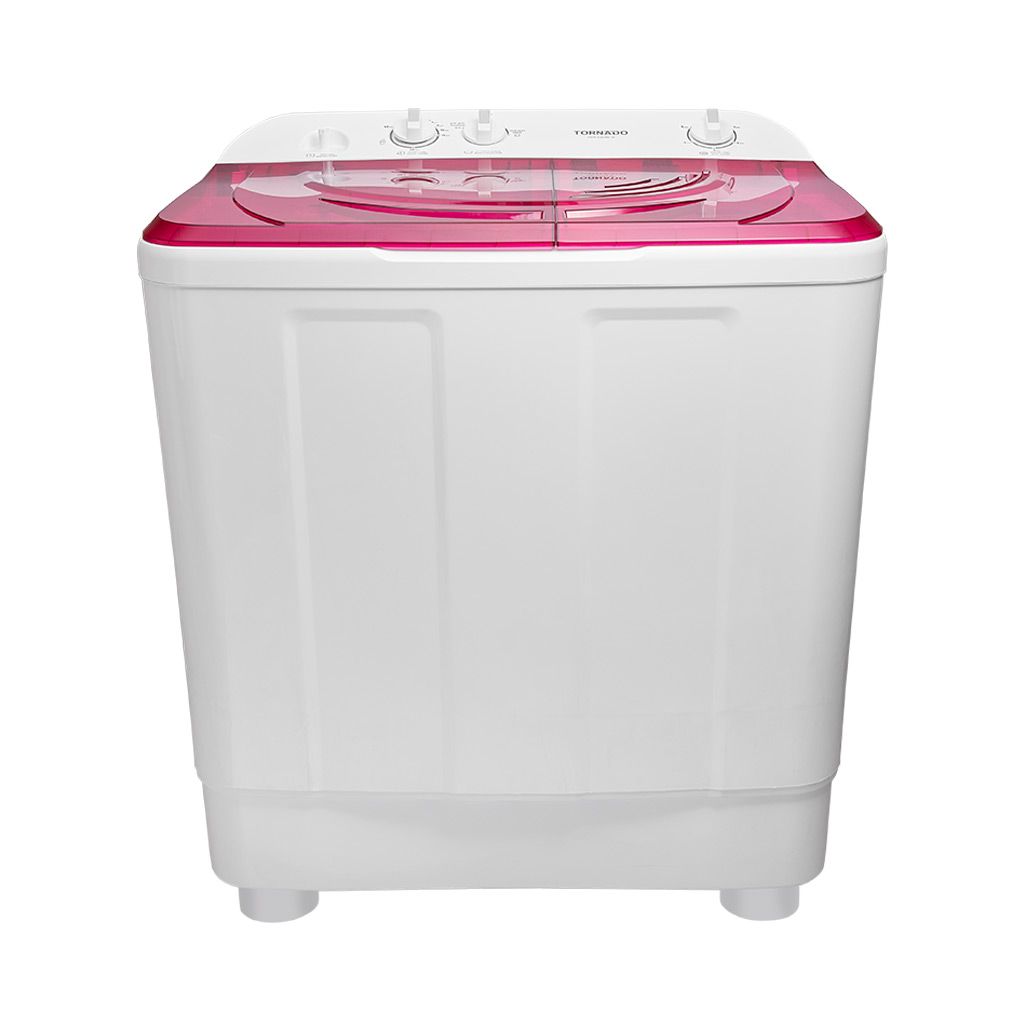 غسالة تورنيدو العربي نصف أوتوماتيك 12 كجم بألوان متنوعة، حوضين للغسيل والتجفيف، 1200 RPM، تصميم متين، ضمان 5 سنوات، وتوصيل سريع.