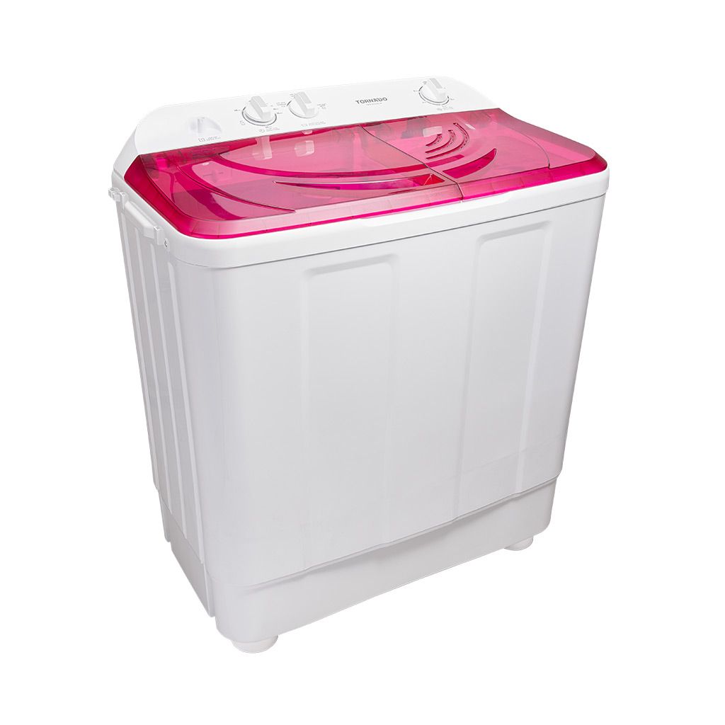 غسالة تورنيدو العربي نصف أوتوماتيك 12 كجم بألوان متنوعة، حوضين للغسيل والتجفيف، 1200 RPM، تصميم متين، ضمان 5 سنوات، وتوصيل سريع.