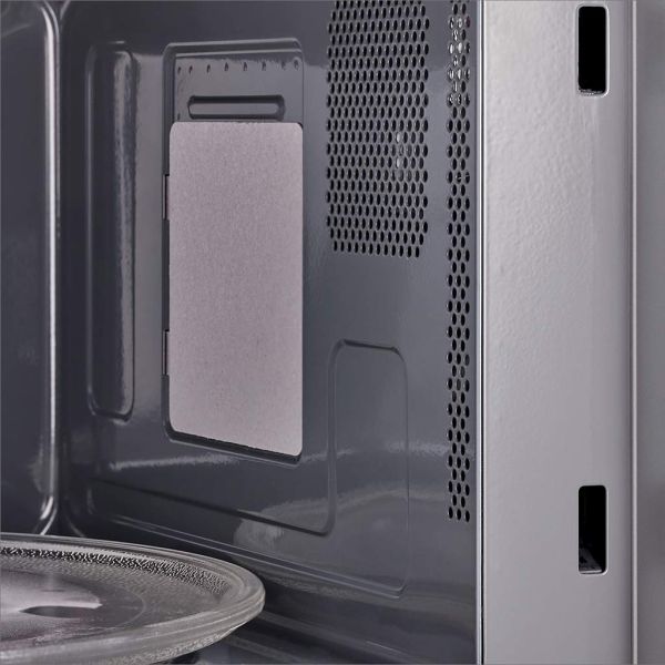 ميكرويف تورنيدو 25 لتر 900W سيلو TM-25MS/TM-25MK بلون سيلفر مع وظيفة إذابة ثلج وضمان سنة | Tornado 25L solo microwave 900W, 1yr warranty.