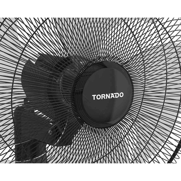 مروحة تورنيدو حائط 18 بوصة 4 ريشة أبيض TWF-18W-TWF-18، أداء قوي وضمان 5 سنوات | Tornado wall fan 18 inch with 3 speeds and energy efficiency A.