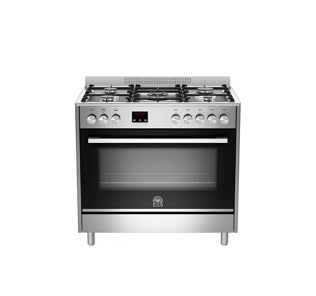 LA GERMANIA Cooker 90 x 60 - 5 Gas Burners Stainless x Black TUS95C81CXS/20