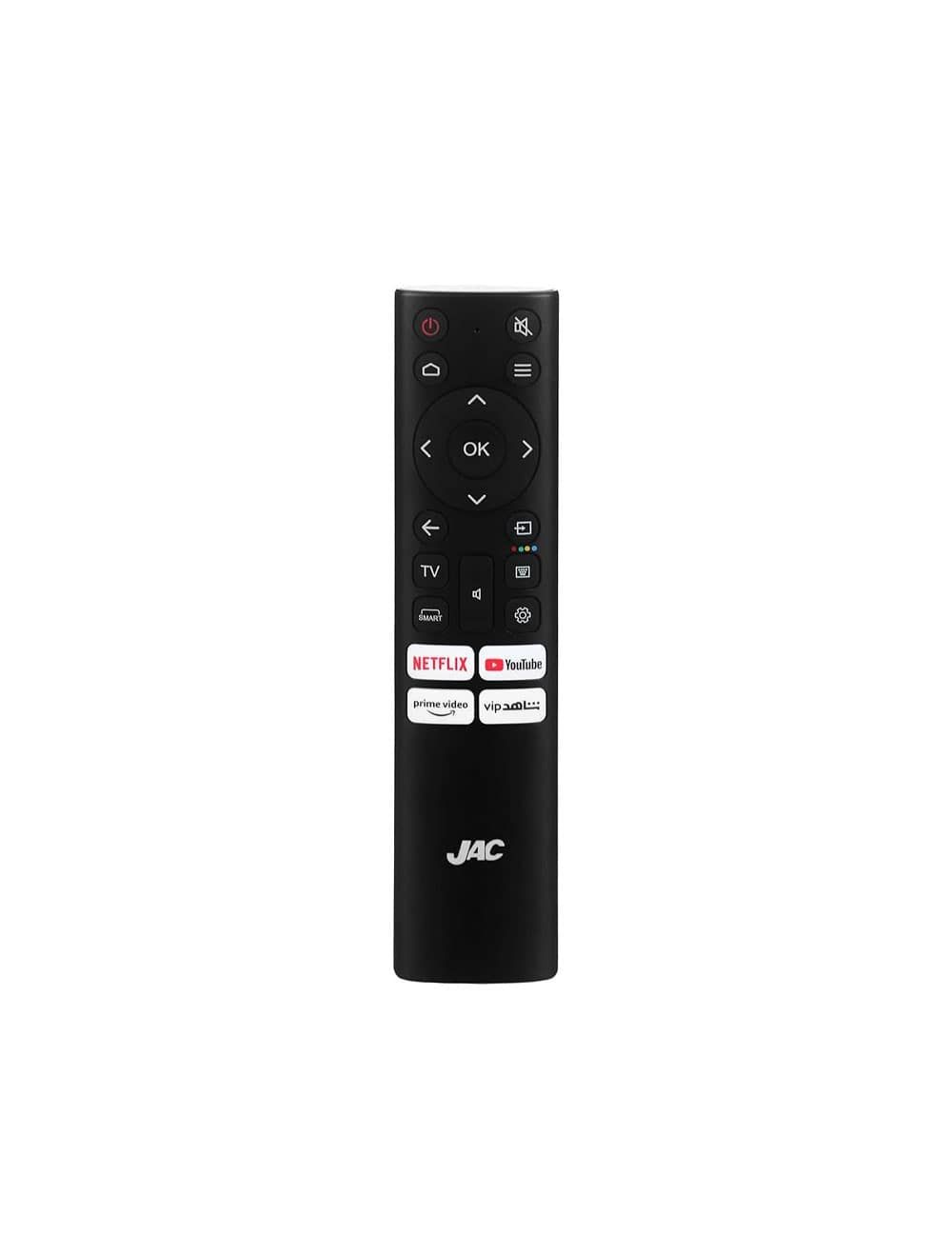 شاشه جاك 50 بوصة 4K UHD سمارت بدون إطار بدقة عالية وضمان سنتين من Cairo Drop – JAC 50 Inch 4K UHD Smart TV with 2 Years Warranty & Fast Delivery.