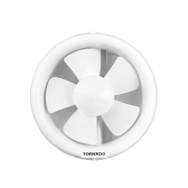 TORNADO Glass Ventilating Fan 15 cm, White TVG-15RW