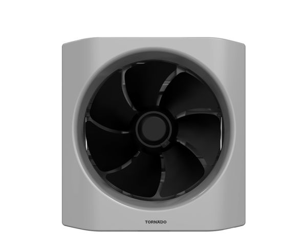 Tornado Kitchen Ventilating Fan 20cm - Black x Grey - TVH-20BG