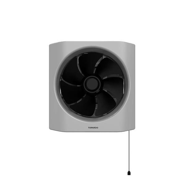 Tornado Kitchen Ventilating Fan 25cm x 25cm - Grey x Black - TVH-25BG