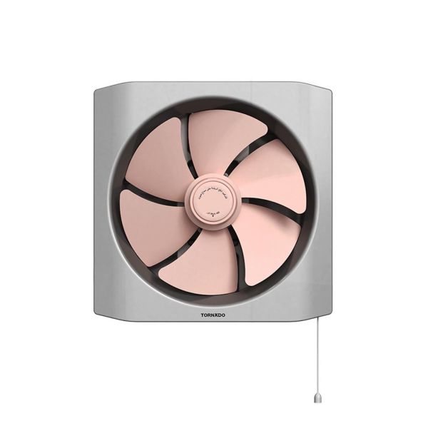 TORNADO Kitchen Ventilating Fan 25 cm, Rose x Grey TVH-25RG