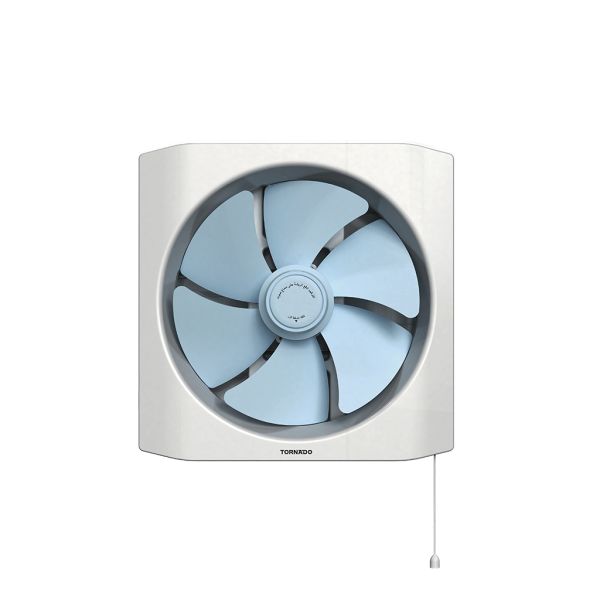 TORNADO Kitchen Ventilating Fan 25 cm, Blue x White TVH-25UW