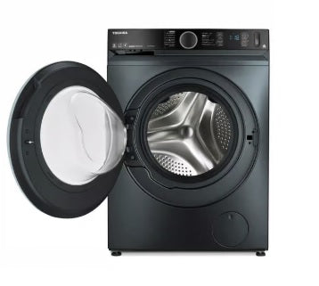 Toshiba - Washing Machine - Automatic - Tw-Bk90Gf4Eg(Mk) - Inverter -Steam -Smart Control (Wifi) 8 Kg Morandi Grey