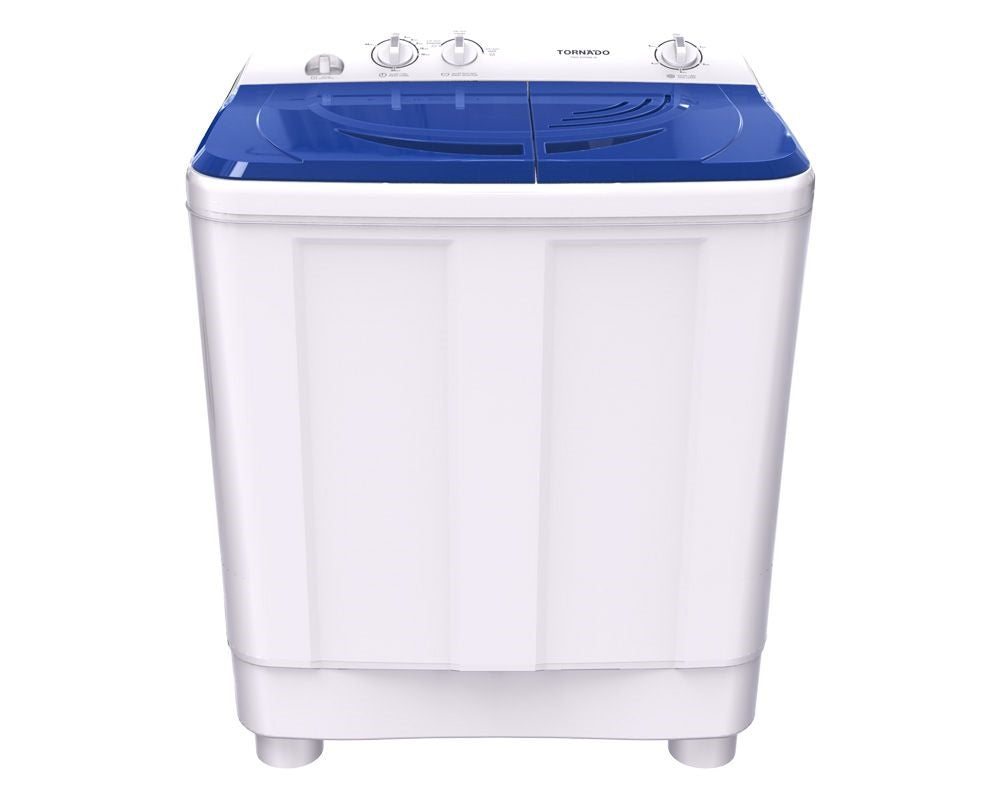 TORNADO Washing Machine Half Auto 10 Kg White x Blue TWH-Z10DNE-W(BL)