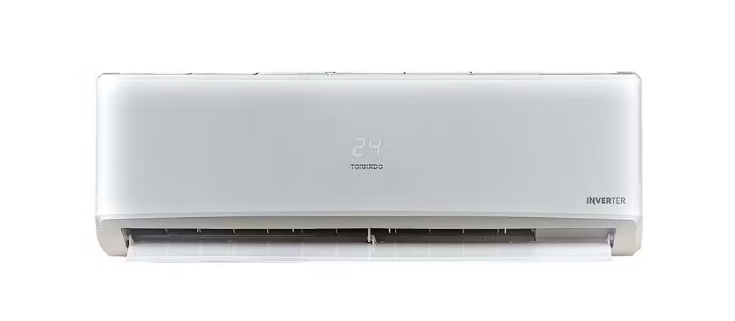 TORNADO Split Air Conditioner 1.5 HP Cool - Heat Inverter Digital, Plasma Shield, White TY-VX12ZEE