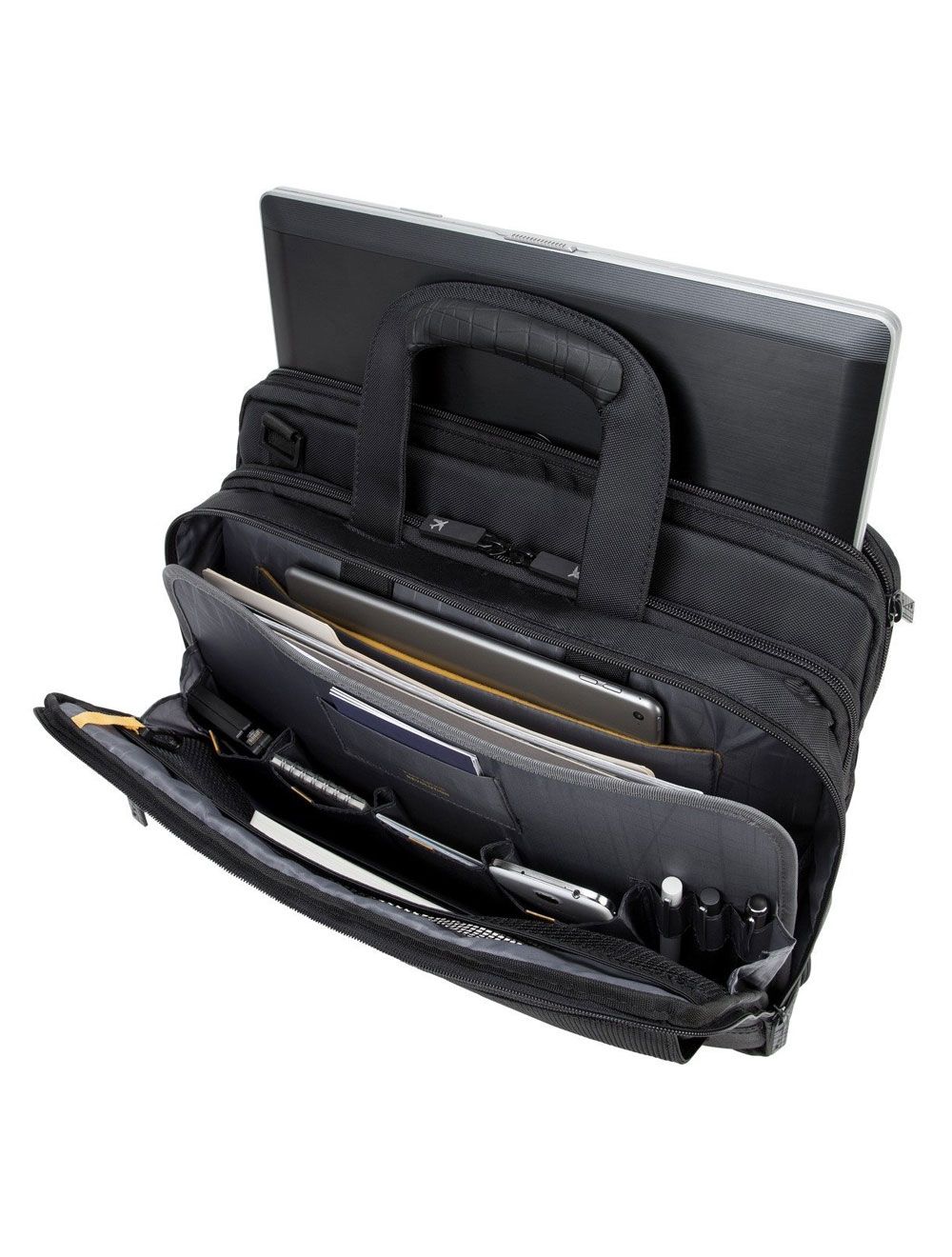 تارجوس شنطة لاب توب Revolution بحماية أفضل وأسلوب أنيق للأجهزة حتى 15.6 بوصة – Targus Revolution Laptop Bag 15.6" – حماية عالية وسعة عملية.