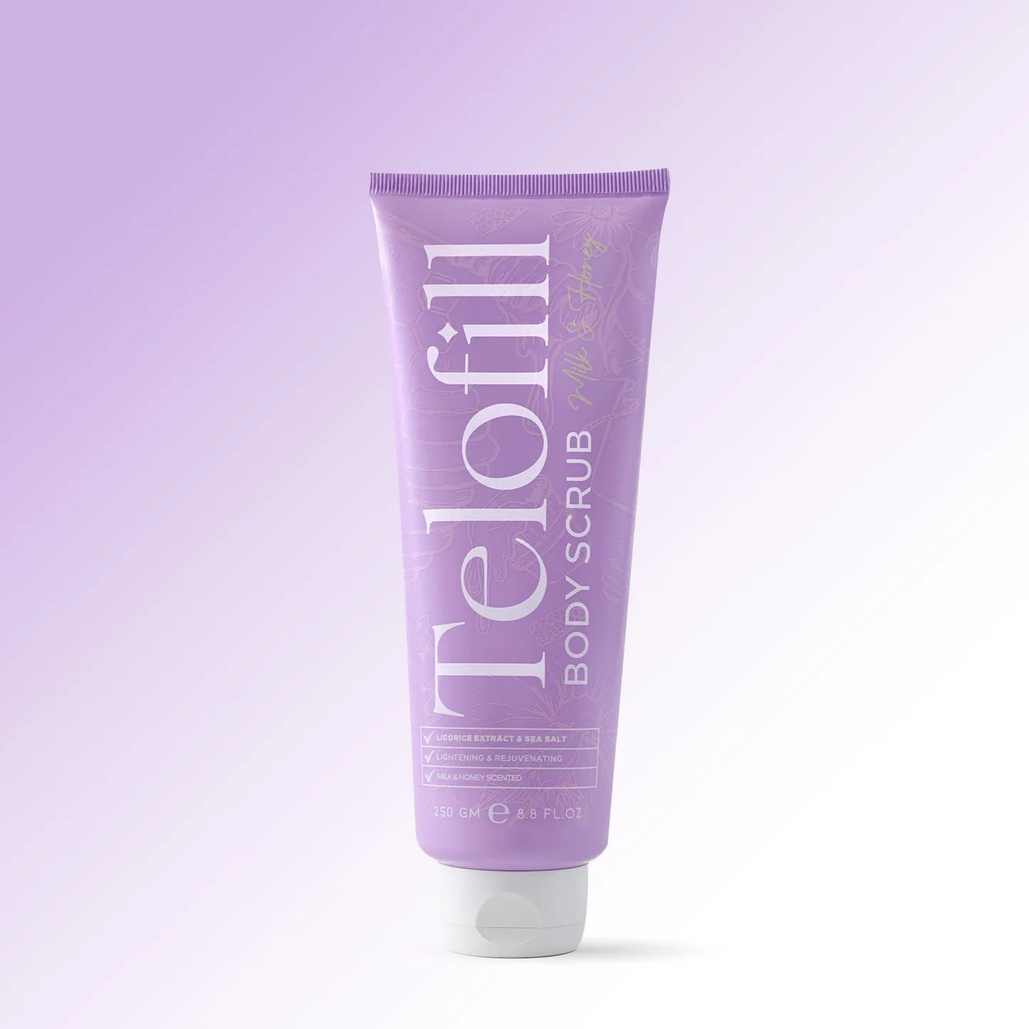 احصلي على بشرة ناعمة مع مقشر الجسم من تيلوفيل 250 جم Telofil Body Scrub 250g بتقشير فعّال وتركيبة غنية تمنحك إشراقة وتجددًا لا يقاوم.