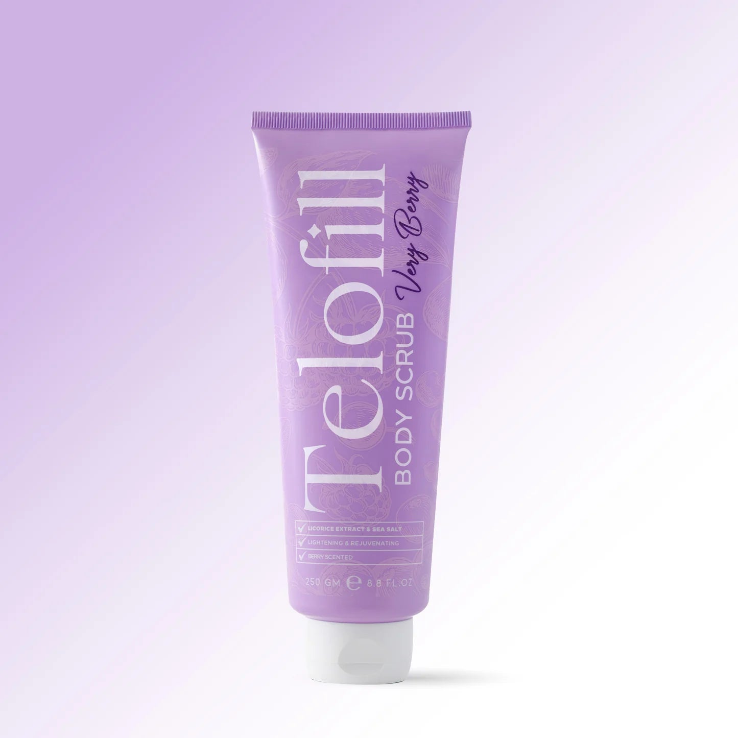 احصلي على بشرة ناعمة مع مقشر الجسم من تيلوفيل 250 جم Telofil Body Scrub 250g بتقشير فعّال وتركيبة غنية تمنحك إشراقة وتجددًا لا يقاوم.