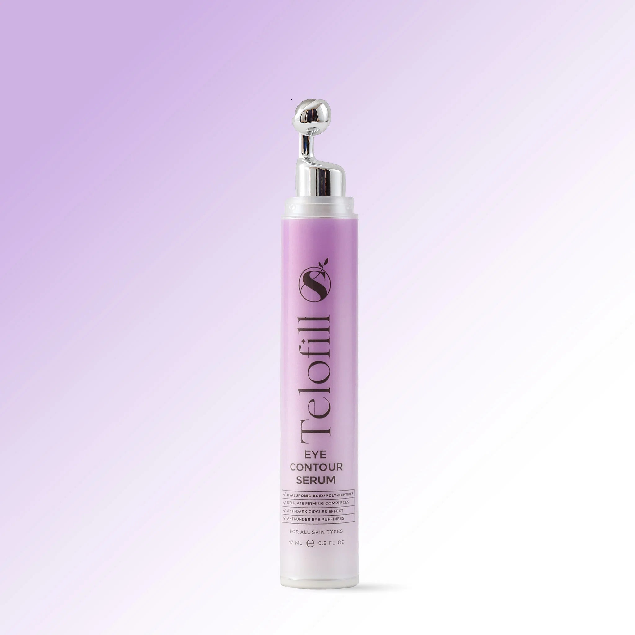 سيروم تيلوفيل لمحيط العين يساعد على تفتيح الهالات وشد البشرة وترطيبها بتركيبة متقدمة، Telofill eye contour serum delivers brightening and firming care.