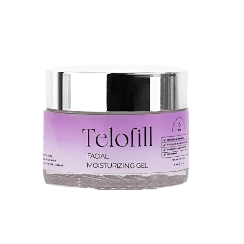 كريم telofill moisturizing gel يمنح ترطيبًا عميقًا ويحسن مرونة البشرة مع حماية يومية فعالة، Telofill gel offers long-lasting hydration and enhanced skin elasticity.