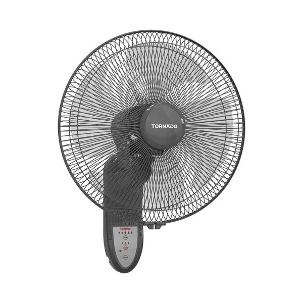 مروحة تورنيدو 16 بوصة رمادي ريموت EPS-16RG بكفاءة طاقة (A) وضمان 5 سنوات – Buy Tornado wall fan 16 inch grey remote, 5 years warranty, energy saving.