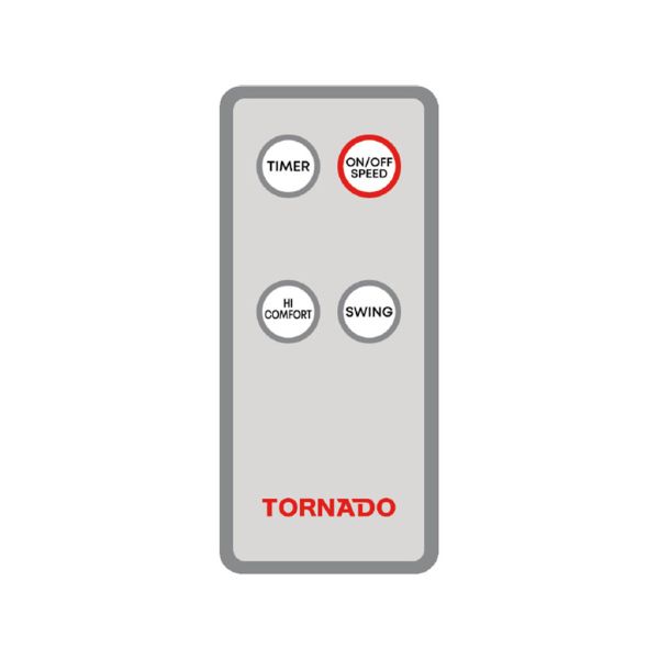 مروحة تورنيدو 16 بوصة رمادي ريموت EPS-16RG بكفاءة طاقة (A) وضمان 5 سنوات – Buy Tornado wall fan 16 inch grey remote, 5 years warranty, energy saving.