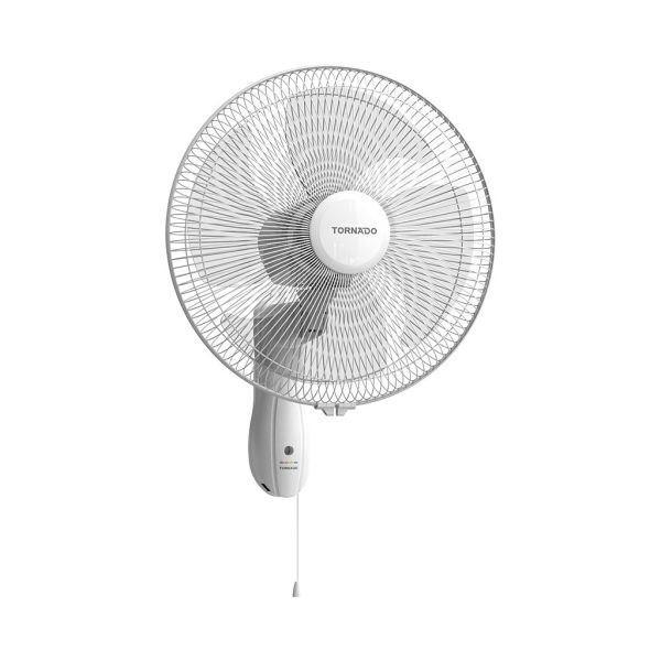 مروحة حائط تورنيدو 16 بوصة أبيض TWF-16W بضمان 5 سنوات وكفاءة طاقة (A) – Buy tornado fan 16 inch wall, 5 years warranty, energy saving.