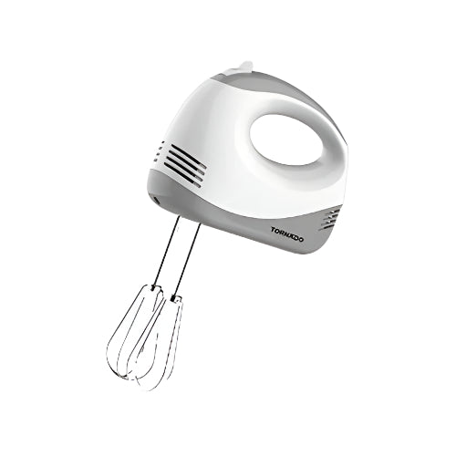 مضرب يدوي تورنيدو 120 وات بخمس سرعات لنتائج مثالية وسهلة، متاح الآن من Cairo Drop. Tornado hand mixer 120W with 5 speeds for perfect results.