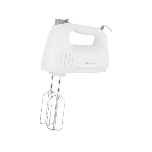 مضرب بيض تورنيدو 300 وات مع سرعة تربو، تصميم مريح وخامات قوية لضمان خفق مثالي وسهل | Tornado 300W hand blender with turbo speed for perfect mixing.