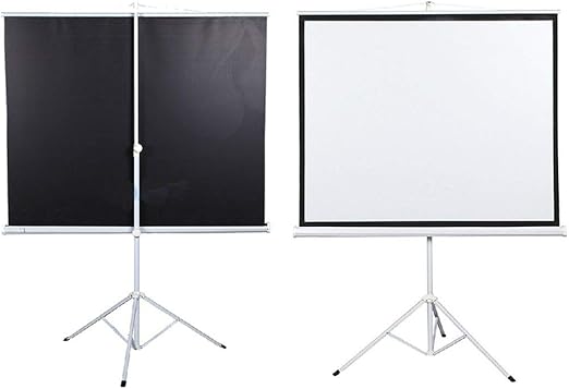 Projector 200*200  شاشة عرض على حامل ثلاثي القوائم 200×200 سم
