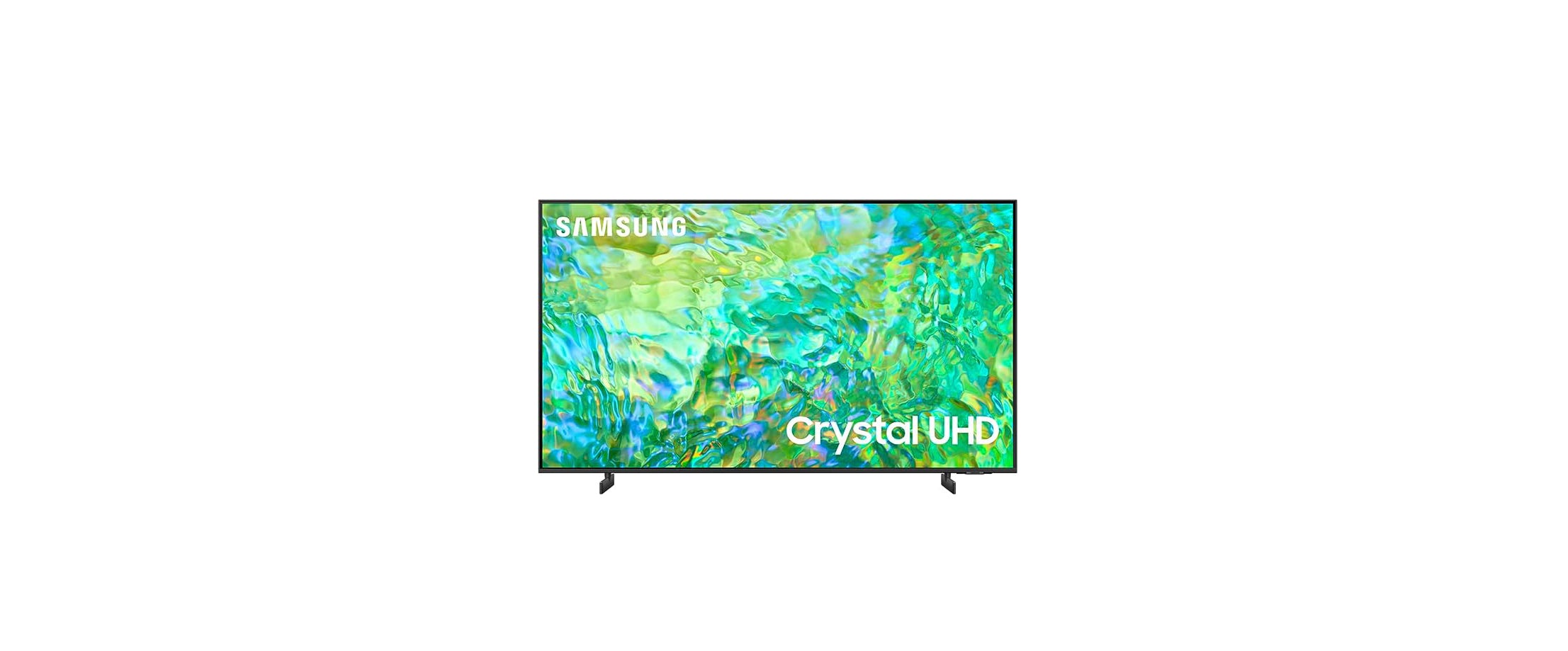 Samsung 75 Inch TV Crystal Processor 4K LED with Built-in Receiver - Black - UA75CU8000UXEG [2023 Model]