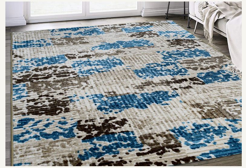 سجادة فيكترا مودرن من نايلون 100% بتصميم أنيق وثابت – سهولة تنظيف ومتانة مضمونة. Vectra modern nylon rug – stylish, durable & easy to clean.