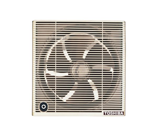 TOSHIBA Bathroom Ventilating Fan 20 cm Privacy Grid Creamy VRH20S1C