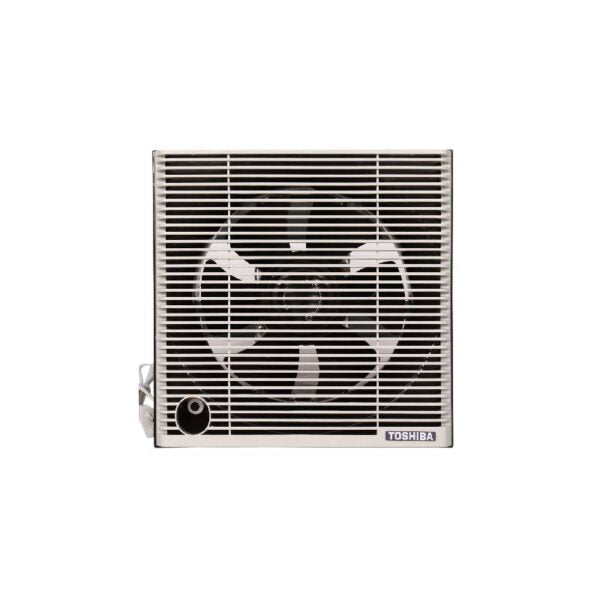 شفاط حمام توشيبا أبيض 20 سم VRH20S1، نافذة آمنة، إعدادين للسرعة، 5000 ساعة عمل، تركيب سهل، Toshiba bathroom fan 20cm, white, VRH20S1.