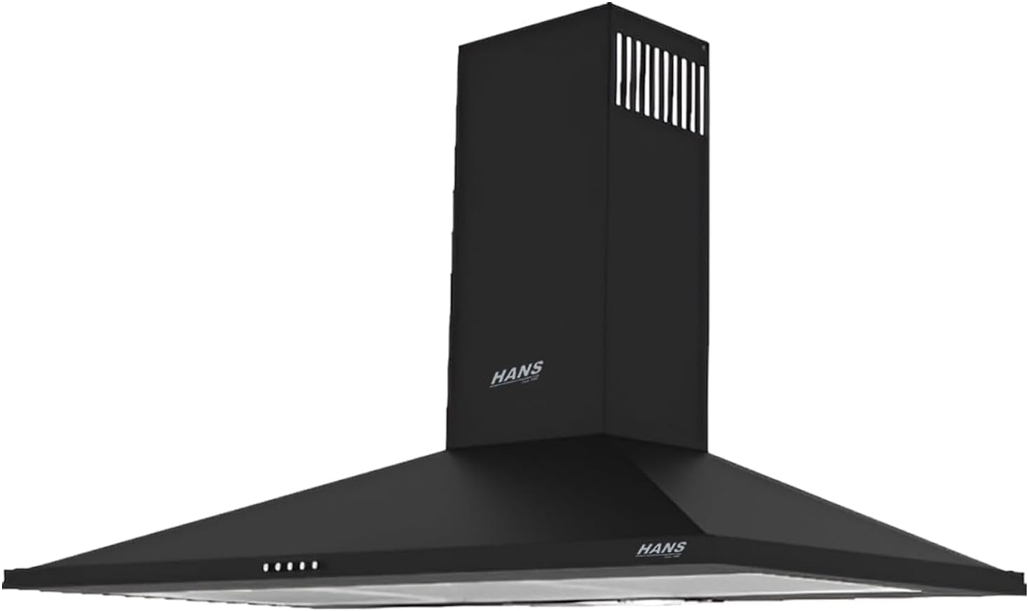 Vento Black | 90 cm | On wall  شفاط هرمي 