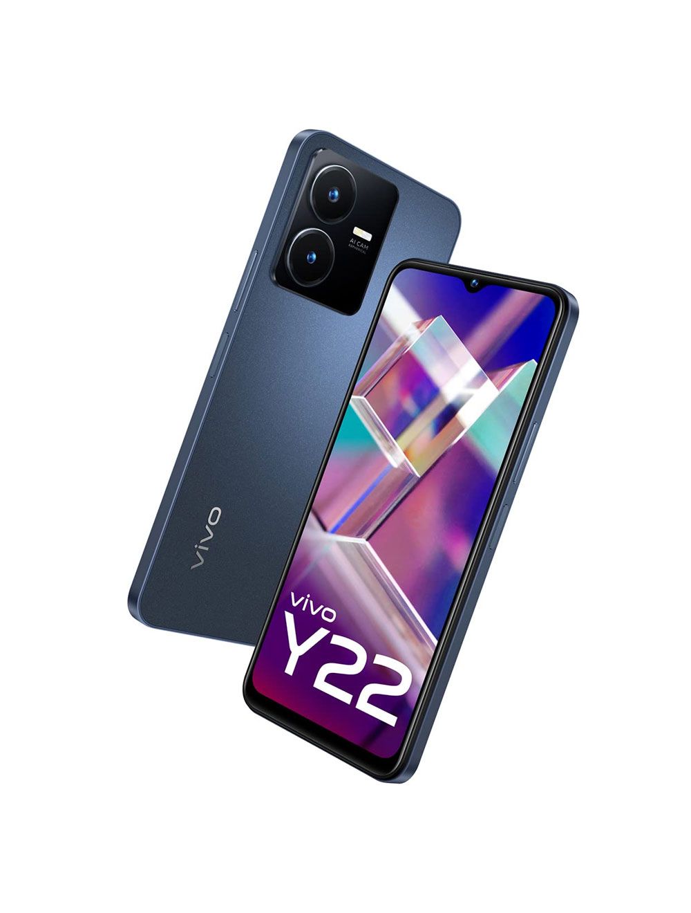 اشترِ فيفو Y22 مع شاشة 6.55 بوصة، رامات 4 جيجا، ذاكرة 128 جيجا، كاميرا 50MP، بطارية 5000mAh وشحن سريع 18 واط مع ضمان وتوصيل من Cairo Drop.