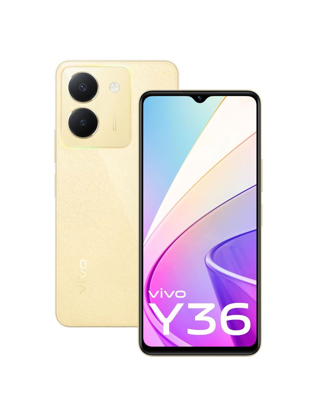 اشتري فيفو Y36 رامات 8 جيجا و128 جيجا، شاشة كبيرة FHD+، بطارية قوية 5000mAh، شحن سريع 44 واط، مع توصيل وضمان من Cairo Drop.