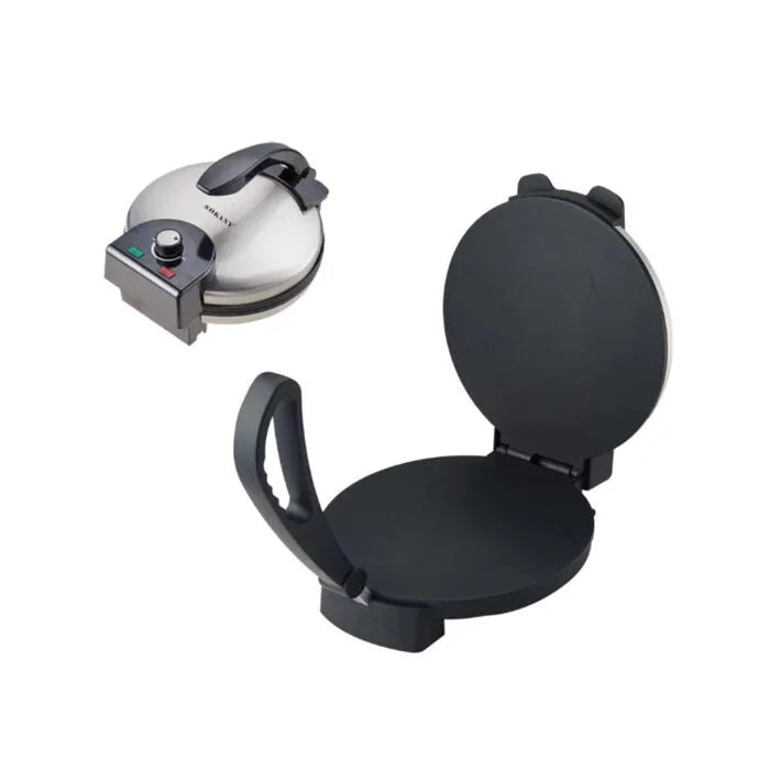 صانع فطائر سوكانى 2000وات لتحضير الكريب والفطائر بسهولة – Sokany Crepe Maker 2000W for quick crepes and pancakes with non-stick surface.