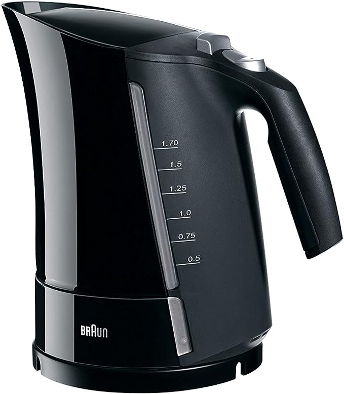 Braun WK500 MultiQuick 5 Kettle, 3000 Watt, Black