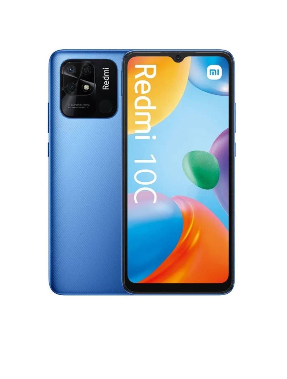 اشترِ شاومى ريدمى 10C - رامات 4 جيجا - 128 جيجا بايت بألوان جذابة مع بطارية 5000 مللي أمبير وضمان سنة وتوصيل سريع من Cairo Drop.