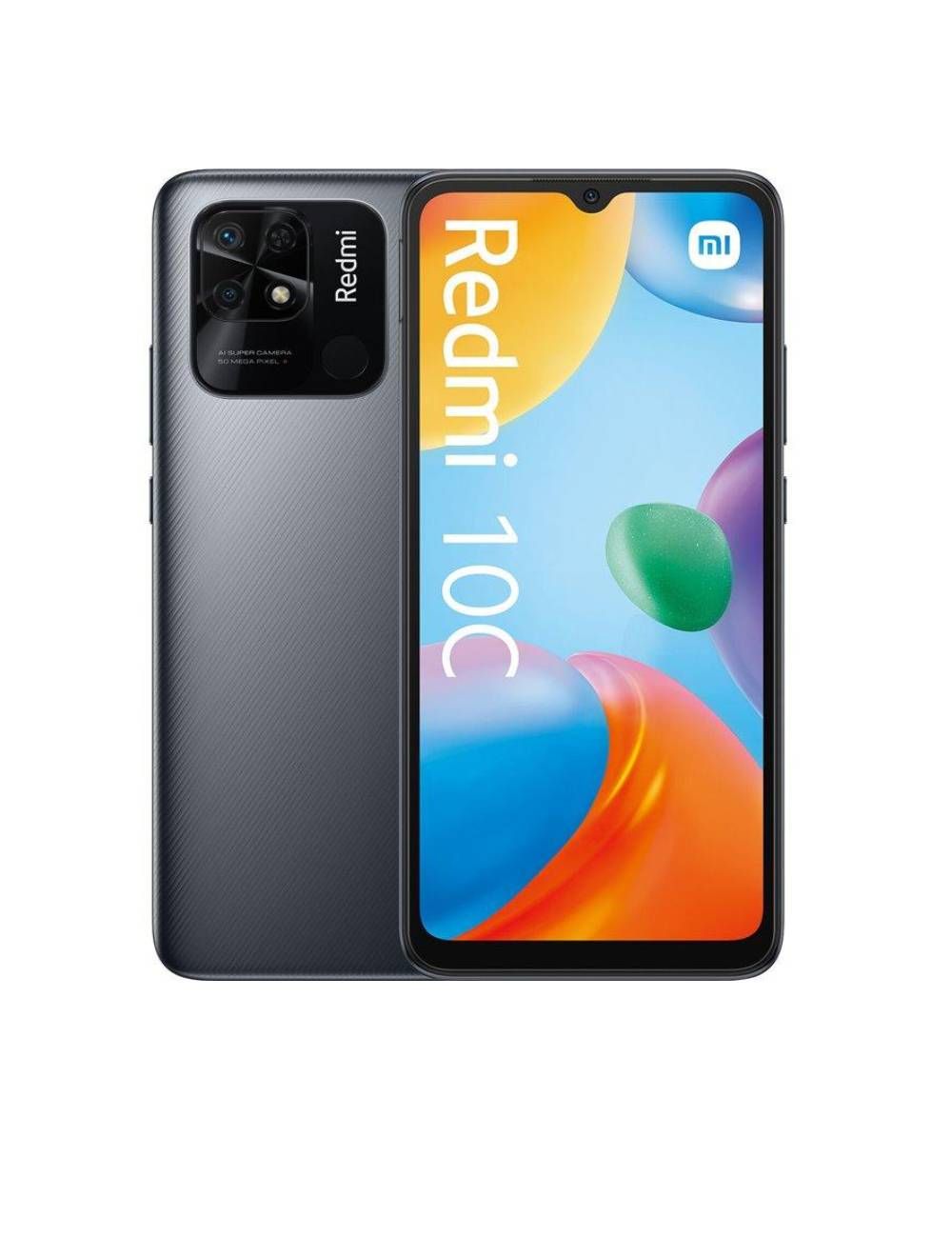 اشترِ شاومى ريدمى 10C - رامات 4 جيجا - 128 جيجا بايت بألوان جذابة مع بطارية 5000 مللي أمبير وضمان سنة وتوصيل سريع من Cairo Drop.