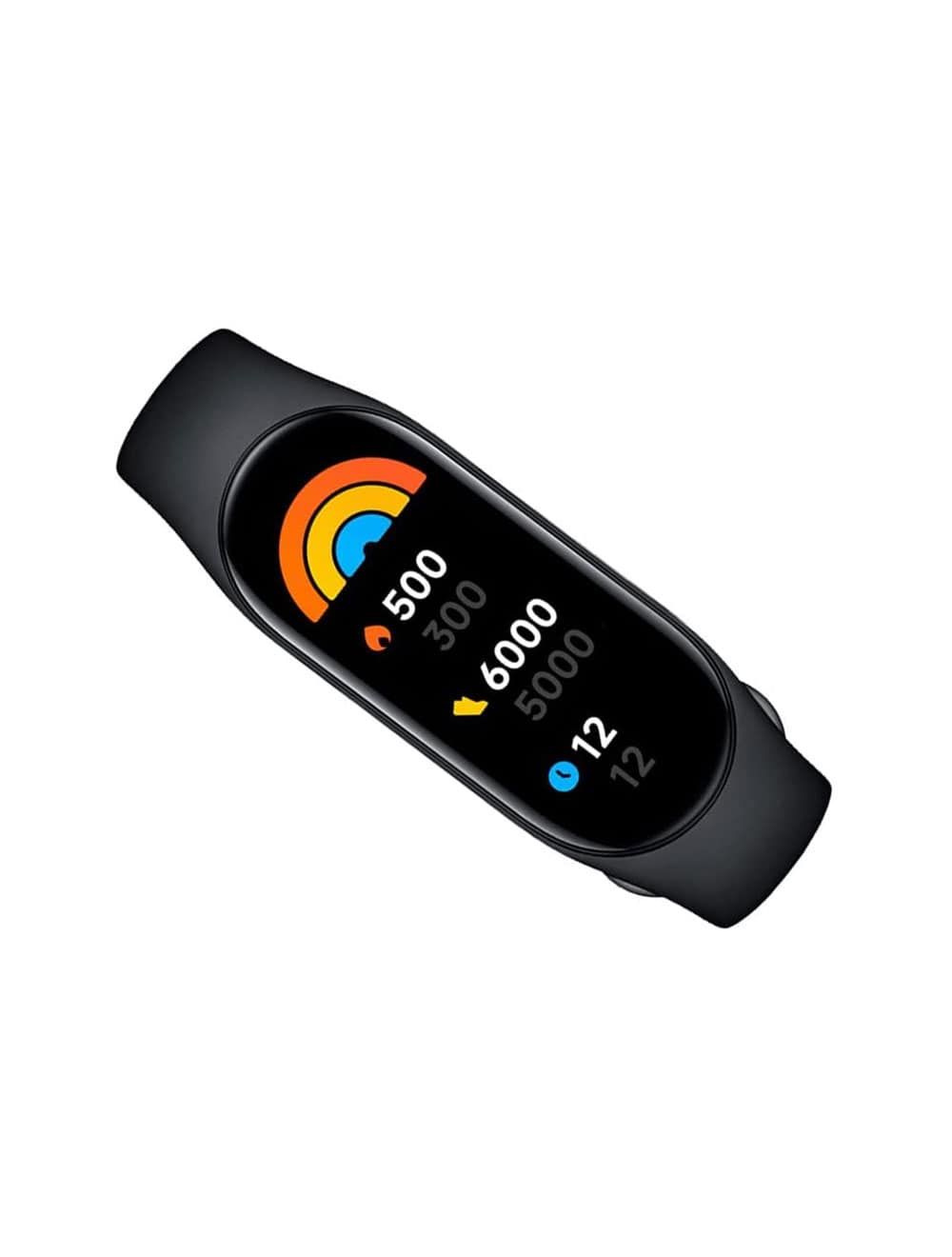 شاومي باند ذكي 7 - أسود بشاشة AMOLED 1.62 بوصة، 110 وضع رياضي، مراقبة صحية متكاملة، اطلبه الآن من Cairo Drop - Xiaomi Band 7 AMOLED 1.62" & sport