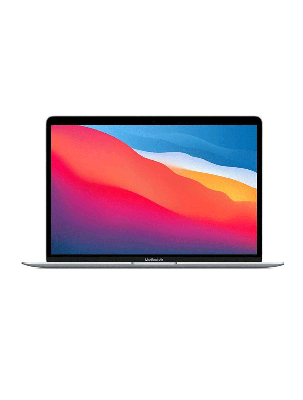 Apple Macbook Air M1 (M1 Chipset, Octa Core Processor - 8GB RAM - 256GB SSD - 13 inch - MacOS) Silver ZA407