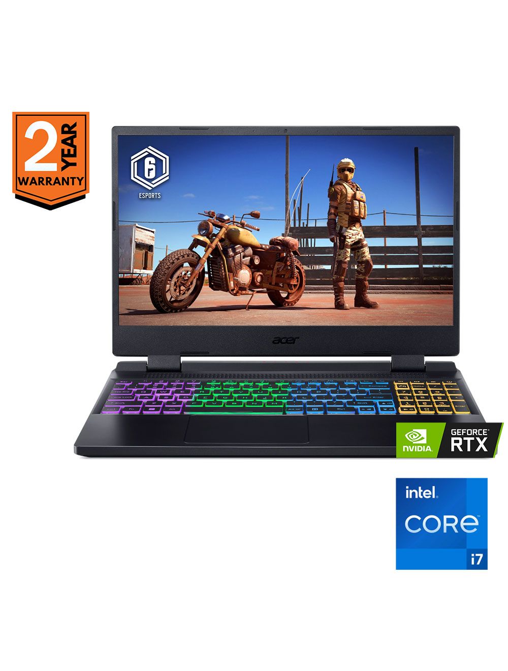 Acer Nitro 5 - Intel?® Core™ i7-12700H - 16GB - 1TB SSD - NVIDIA?® GeForce?® RTX™ 3060 6GB - 15.6"FHD - Black ZC082