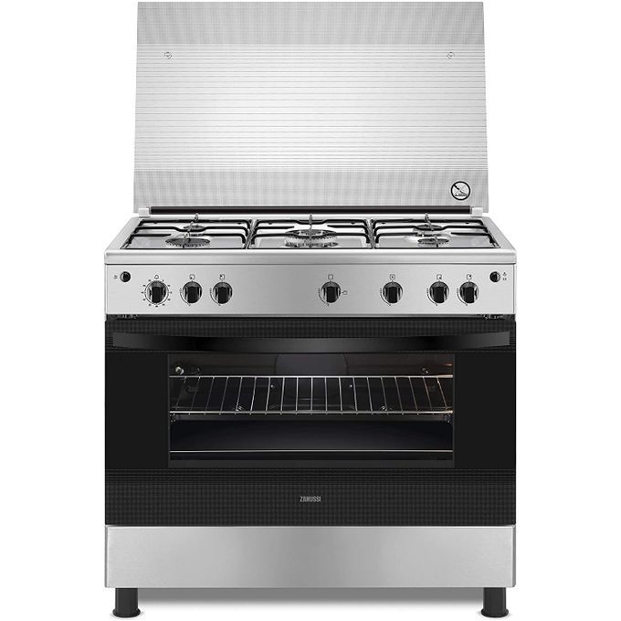 Zanussi gas stove, 5 burners, ZCG91016XA