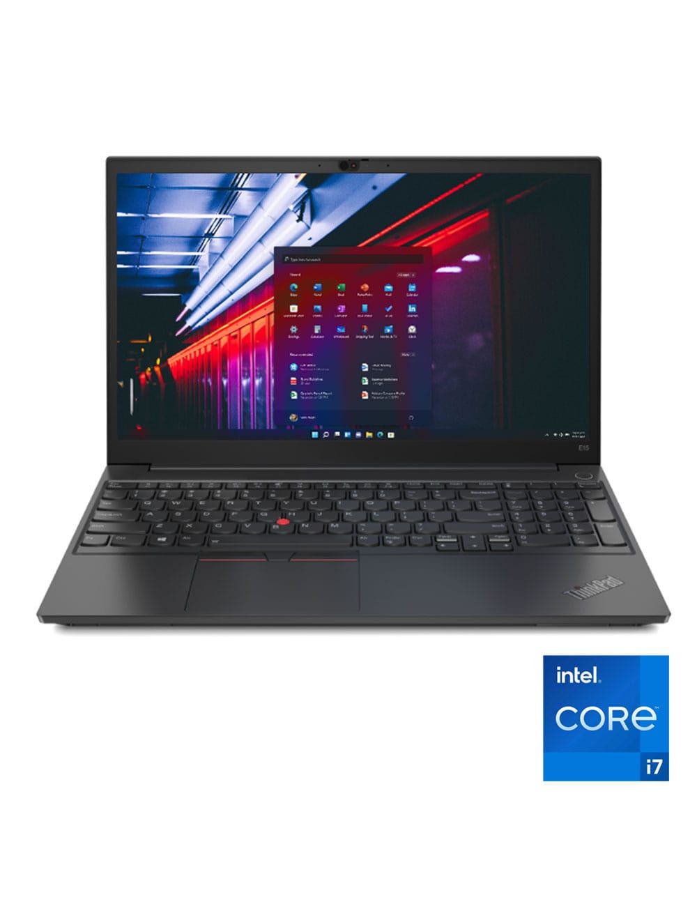 Lenovo ThinkPad E15 Laptop - Intel?® Core i7-1165G7 - 8GB - 512GB SSD - NVIDIA?® GeForce MX450 2GB - 15.6" FHD - Black